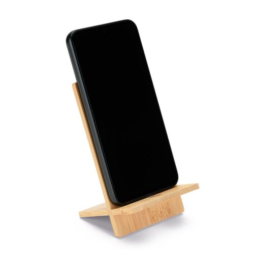 natural GALEN. Soporte para móvil de bambú, desmontable en dos partes