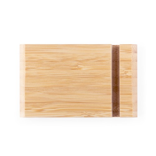 natural HABER. Soporte para móvil de bambú
