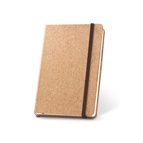 HAWKINS A5. Carnet de notes A5 en liège avec pages blanches en matériau certifié FSC™ et autres matériaux contrôlés - 2