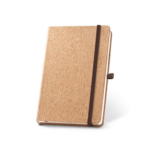 HAWKINS A5. Carnet de notes A5 en liège avec pages blanches en matériau certifié FSC™ et autres matériaux contrôlés - 2