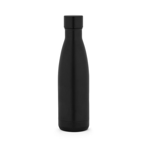 black RE-BUFFON M. Termo fabricado con 90% acero inoxidable reciclado 520 mL