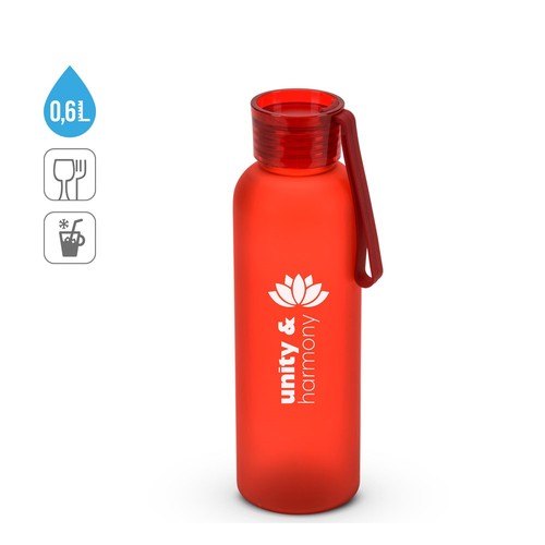 RIO RPET. BOTELLA DE PET RECICLADO (100% RPET) CON ACABADO MATE 600 ML