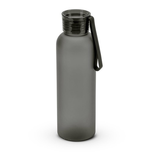 black RIO rPET. Botella de PET reciclado (100% rPET) con acabado mate 600 ml