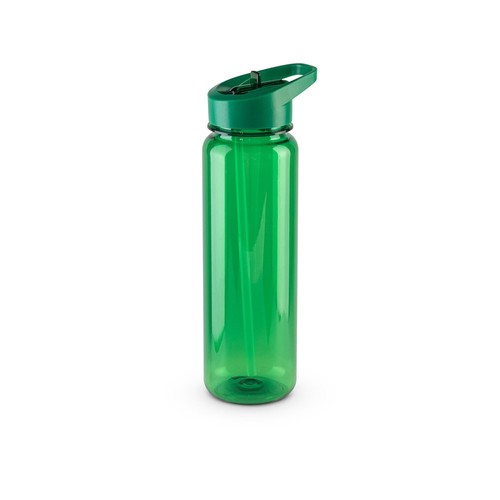 green GILMORE. Botella deportiva de PET reciclado (100% rPET) con acabado translúcido brillante 750 ml
