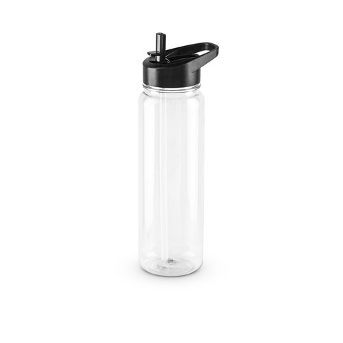 transparente GILMORE. Botella deportiva de PET reciclado (100% rPET) con acabado translúcido brillante 750 ml