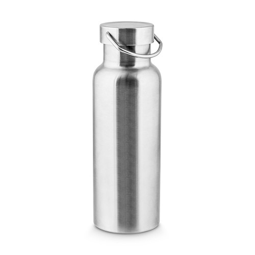 DUPLANTIS. Botella de acero inoxidable (36% reciclado) con aislamiento al vacío de 810 mL