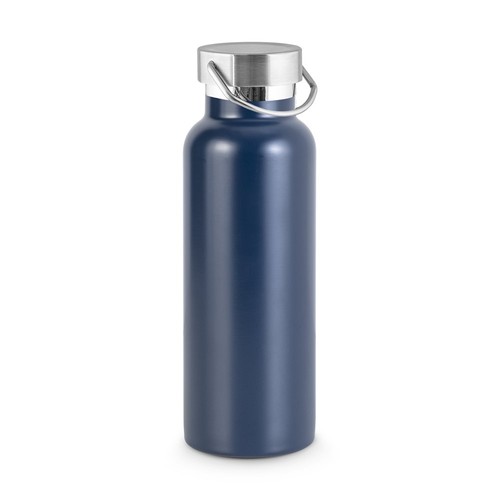DUPLANTIS. Botella de acero inoxidable (36% reciclado) con aislamiento al vacío de 810 mL