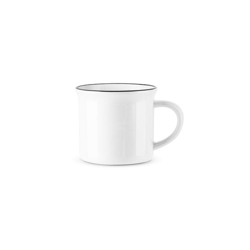 white SELDEN. Taza de cerámica para sublimación 280 ml