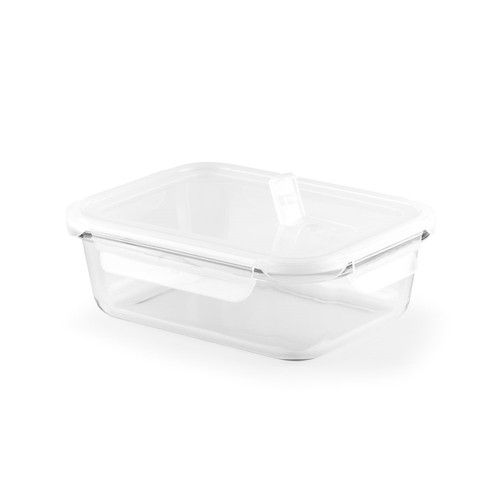 white QUORIN. Fiambrer. Caja hermética de vidrio borosilicato 1 L
