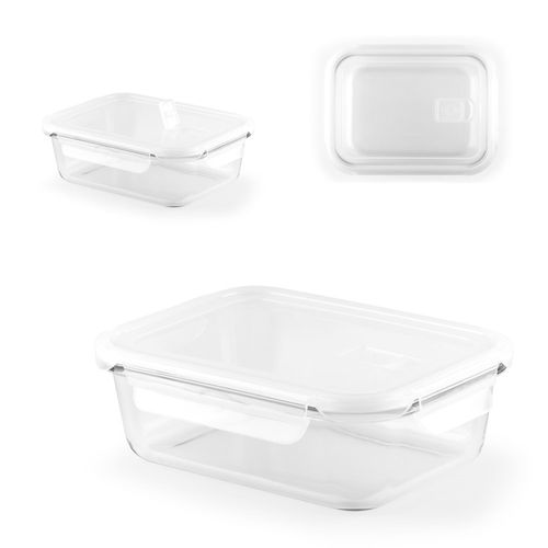 QUORIN. Lunch Box. Boîte hermétique en verre borosilicaté 1 L - 1