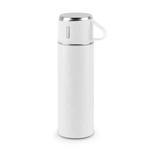 COMANECI. Bouteille en acier inoxydable à double paroi (90 % recyclé) avec finition mate 490 mL - 2