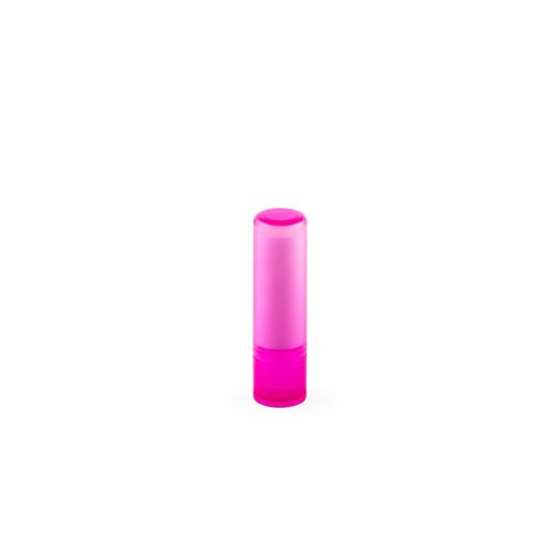 pink JOLIE VEGAN. Bálsamo labial vegano, en ABS reciclado (100% rABS) y PP, con aroma de vainilla