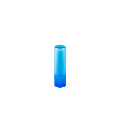 blue JOLIE VEGAN. Bálsamo labial vegano, en ABS reciclado (100% rABS) y PP, con aroma de vainilla