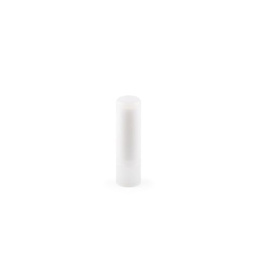white JOLIE VEGAN. Bálsamo labial vegano, en ABS reciclado (100% rABS) y PP, con aroma de vainilla