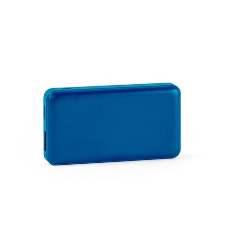 blue SHERYL. Batería externa de 4'000 mAh en ABS reciclado (100% rABS)