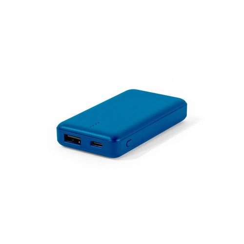 blue SHERYL. Batería externa de 4'000 mAh en ABS reciclado (100% rABS)