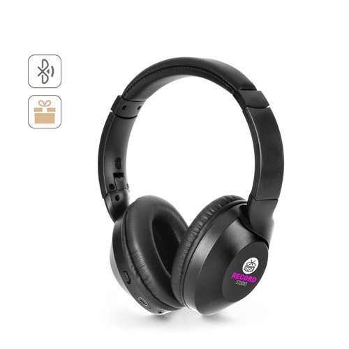 HENDRIX. AURICULARES INALÁMBRICOS PLEGABLES CON 20H DE AUTONOMÍA EN ABS RECICLADO (100% RABS)