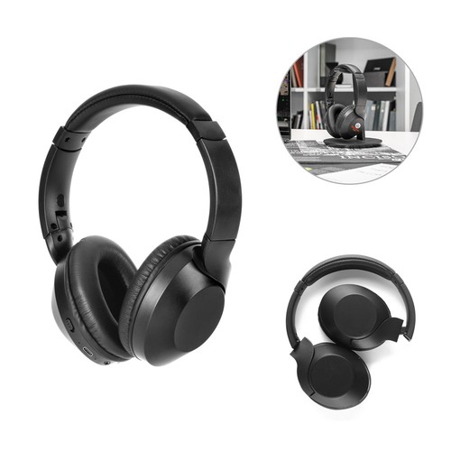 HENDRIX. Casque sans fil pliable avec 20h d'autonomie en ABS recyclé (100 % rABS), RIONDET SERIPUB, EYBENS