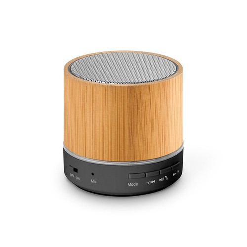 RE-GLASHOW. Haut-parleur portable 3W avec une autonomie de 4h30m sur ABS recyclé (100 % rABS)