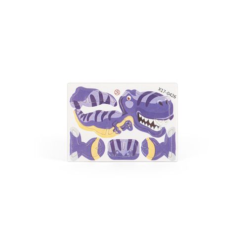 DINOSAURUS. Puzzle 3D en papier et EVA en forme de dinosaure - 5