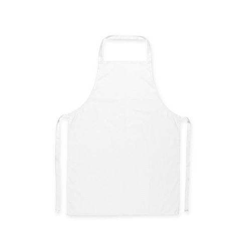 white CUMIN. Delantal de sarga de algodón (180 g/m²)