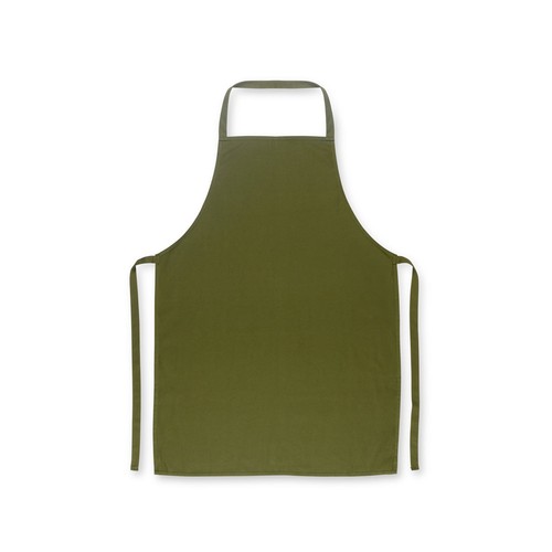 verde oscuro CUMIN. Delantal de sarga de algodón (180 g/m²)