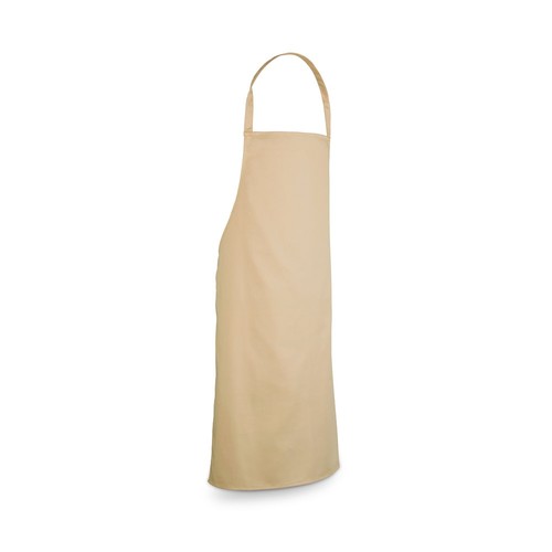 beis CUMIN. Delantal de sarga de algodón (180 g/m²)