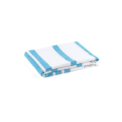 SARDENHA. Serviette de plage en coton (70% recyclé) et polyester (30% recyclé) (180 g/m²) - 4