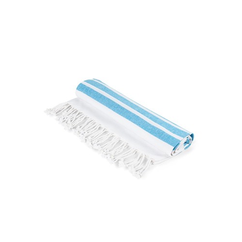 SARDENHA. Serviette de plage en coton (70% recyclé) et polyester (30% recyclé) (180 g/m²) - 2