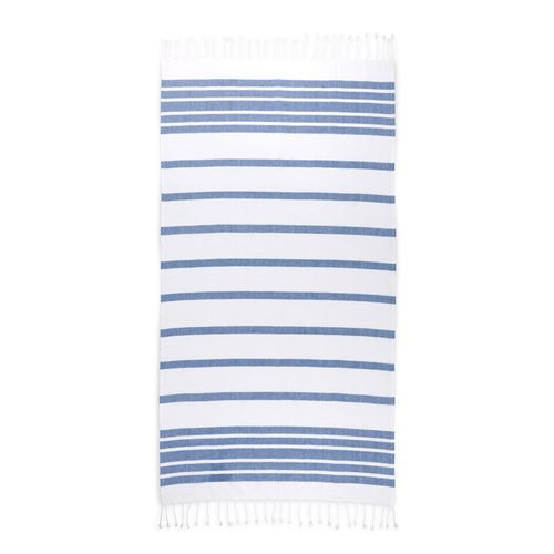 SARDENHA. Toalla de playa de algodón (70% reciclado) y poliéster (30% reciclado) (180 g/m²)