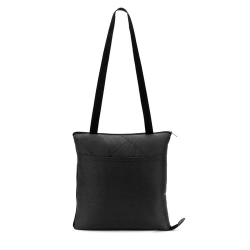 black GRADY. Manta de picnic plegable de rPET y PEVA