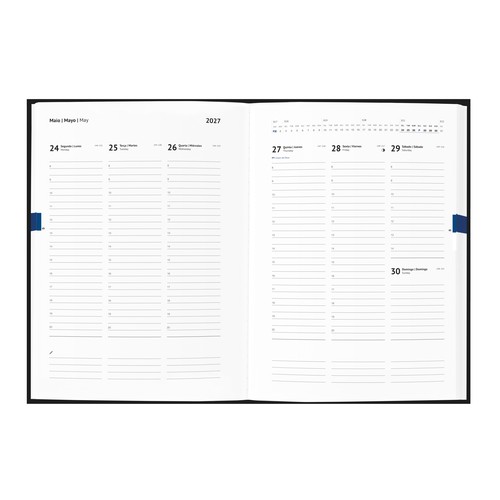 verde oscuro WATERS B5. Agenda B5 en PU al agua