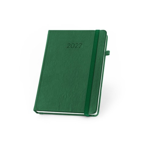 verde oscuro WATERS B5. Agenda B5 en PU al agua