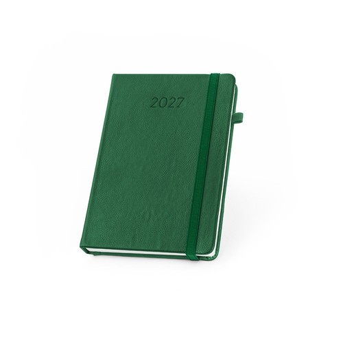 verde oscuro WATERS A5. Agenda A5 en PU al agua