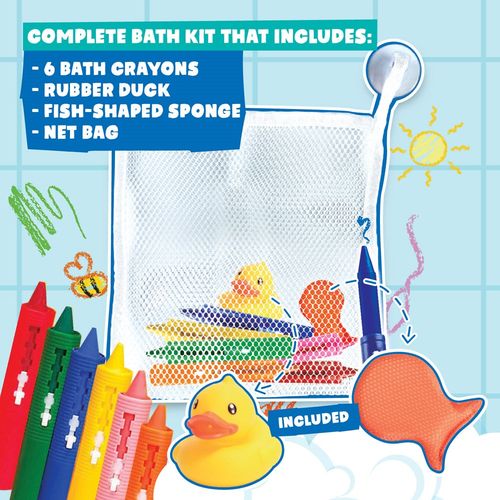 surtido BATH CRAYONS. Juguete educativo para niños