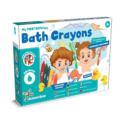 surtido BATH CRAYONS. Juguete educativo para niños