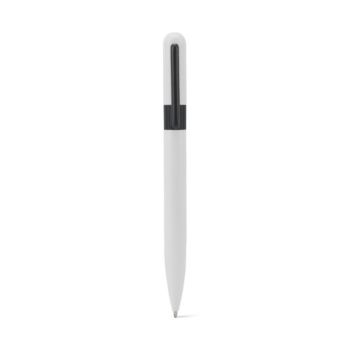 ELSIE ROUND. Stylo à bille en métal (60% recyclé) avec design arrondi - 3