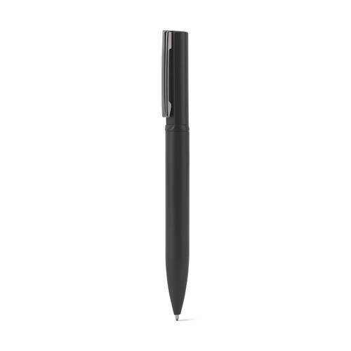 black ELSIE. Elegante bolígrafo de metal (60% reciclado)