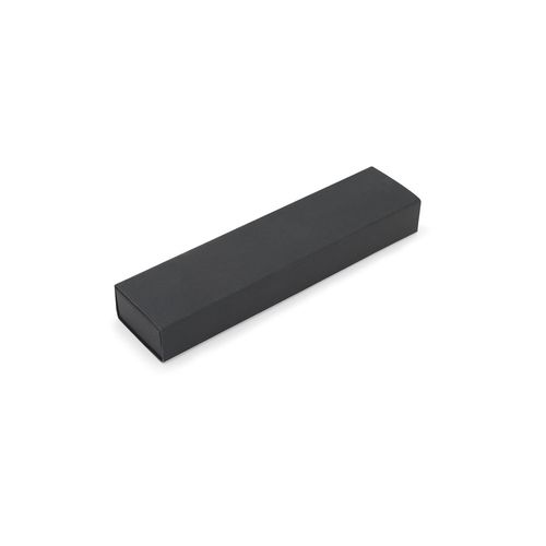 black ELSIE. Elegante bolígrafo de metal (60% reciclado)