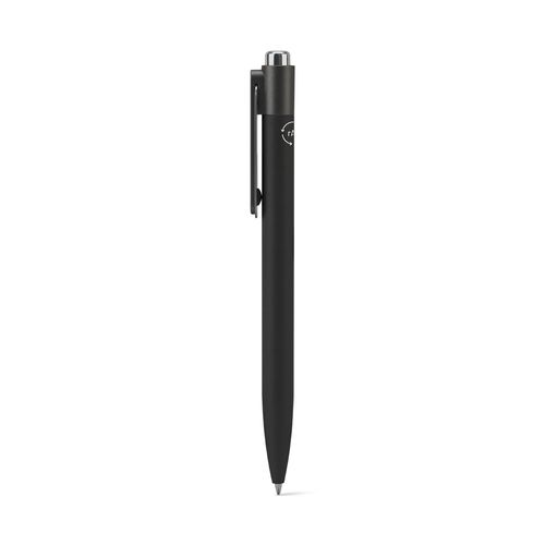 black KYLIE SET. Set compuesto por un bolígrafo y un bolígrafo sin tinta, ambos fabricados en aluminio (94% reciclado)