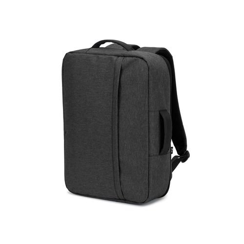 gris oscuro NIAMEY. Mochila para portátil de 15.6