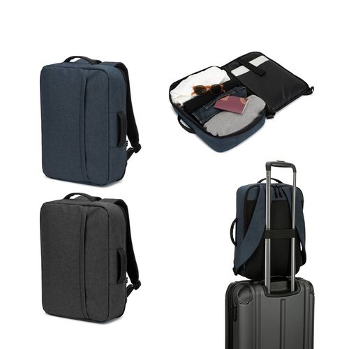 NIAMEY. Sac à dos pour ordinateur portable 15.6" en polyester recyclé 300D haute densité - 1