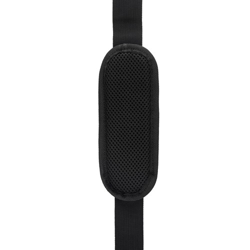 azulón OSASCO SPORT. Bolsa de deporte de forma cilíndrica fabricada en poliéster reciclado 600D de alta densidad con compartimento lateral para zapatillas
