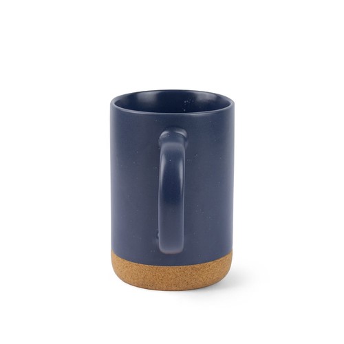 azul marino CONSTELLATION CORK. Taza de cerámica con base de corcho 320 ml