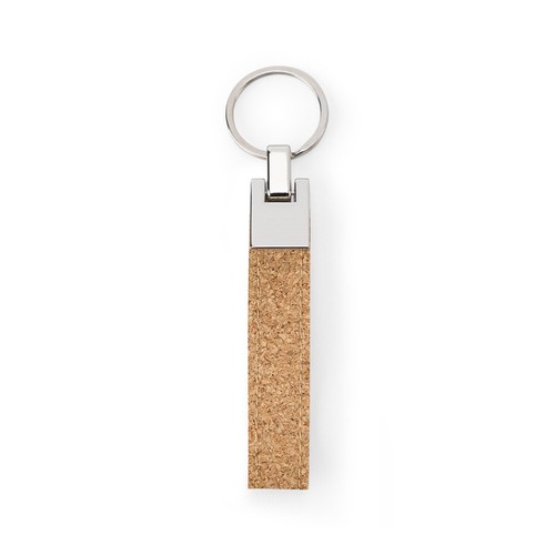 EVANS. Set composé d'un stylo à bille et d'un porte-clés, tous deux en métal et en liège - 3