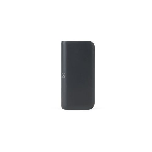 BECKER 20. Batería externa de 20 000 mAh en ABS reciclado (100 % rABS) con cargador inalámbrico ultrarrápido de 15 W