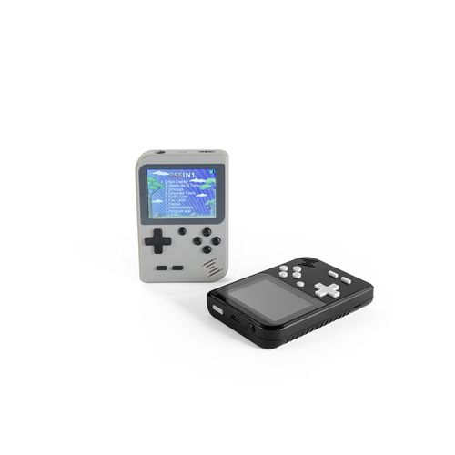 BOWSER. Consola de juegos portátil con 256 juegos clásicos