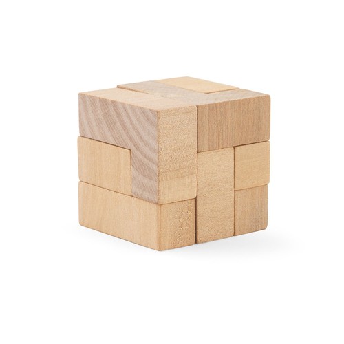 natural OMBER. Rompecabezas de madera de 7 piezas