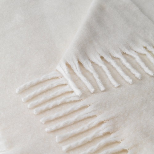 COMFY. Manta de poliéster reciclado (100 % rPET) (300 g/m²), con tacto de mohair