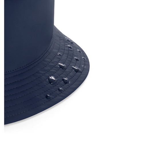azul marino MASON. Sombrero Panamá de poliéster reciclado (100 % rPET)